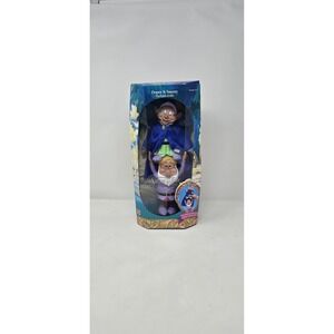 Vtg 1992 Disney Dopey & Sneezy stackable dwarf doll snow white dance dwarve